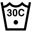 Machine Wash,Cold (30&deg;C)